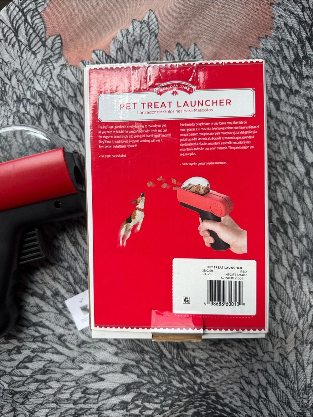 Dog Training Toy Pet Treat Launcher